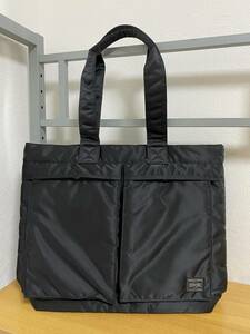 完売品●定価26950円●新品同様●吉田カバン PORTER ポーター タンカー TANKER TOTE BAG トートバッグ 新型 品番：622-76994 黒