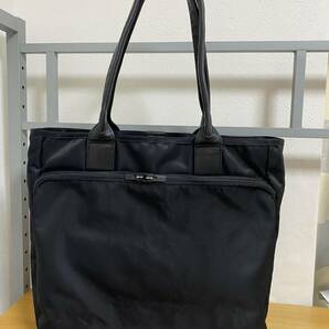 極美品●定価41800円●ポーター 吉田カバン PORTER TIME TOTE BAG トートバッグ ビジネス用 品番655-17874 黒の画像1