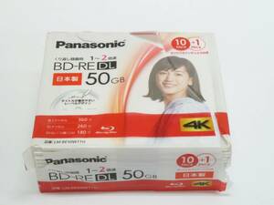 50 ГБ 2 слой для записи для записи BD-RE Письмо Blu-Ray Disc 10+1 Pack LM-BE50W11H Panasonic (Panasonic) Haruka Ayase
