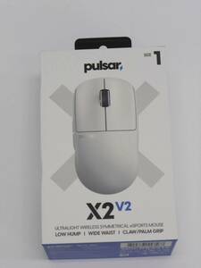 Pulsar X2V2 Mini Gaming Mouse 白 開封済み