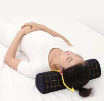 枕 安眠 低反発 ストレートネック 首 まくら 安眠グッズ 寝具 肩こり 快眠枕 健康枕 頸椎サポート いびき改善 カバー取り外し洗濯可_画像4