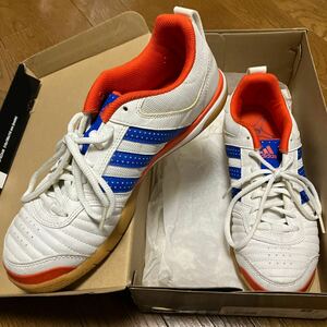 25,5 Adidas Adidas Futsal Sala Catte 11 Футбольный белый белый оранжевый дизайн Dead Leade?