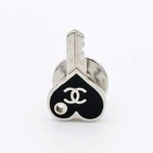 超美品　CHANEL　シャネル　ブローチ　ココマーク　シルバー　Vintage