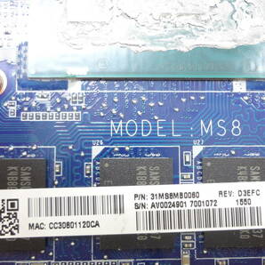 複数在庫 マザーボード WIFIカード(7265NGW)付属 SONY VAIO Pro 13 VJP132 など用 MS8 DA0MS8MBAD0 i7-5500U 8GB 中古動作品(w610)の画像5