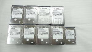 2.5インチHDD TOSHIBA 東芝 MQ01ABF050 500GB 5400rpm SATA ×81個セット 中古動作品(H650)