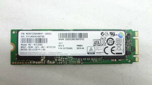 1円～SSD SAMSUNG MZ-NTE2560 256GB M.2 中古動作品(w655)