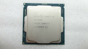 訳あり CPU Intel Core i5-8500 3.00Ghz SR3XE LGA1151 中古動作品(w835)