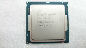 1円～Intel Xeon E3-1260L V5 2.9GHz SR2LH LGA1151 中古動作品(C162)