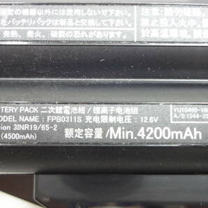 純正バッテリー 富士通 FUJITSU LIFEBOOK など用 FPCBP429 FMVNBP235 11.25V 72Wh 6400mAh 中古動作品（ｗ847）の画像4