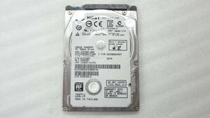 訳あり 入札注意！不良セクタあり 2.5インチHDD HGST 500GB Z5K500-500 HCC545050A7E380 7mm厚 5400rpm SATA 中古動作品(w907)