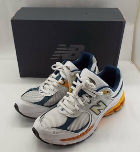 T3709〇NEW BALANCE(ニューバランス)M2002RLA スニーカー WHITE 26.5cm D width