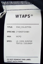 T3025〇WTAPS(ダブルタップス)LS/COPO. RIPSTOP. TEXTILE. COOLMAX リップストップ クールマックス チェックシャツ サイズ X 03_画像4