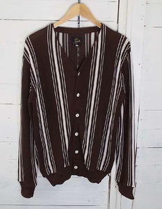 T2739〇Needles(ニードルズ,ニードルス)V NECK Cardigan Vネック カーディガン パールステッチ EJ 237 Mサイズ