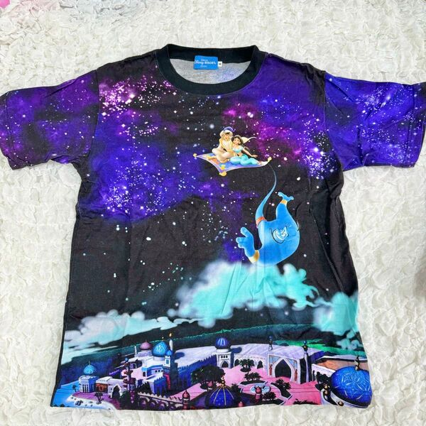 5. disney ディズニー アラジン 半袖 Tシャツ M ユニセックス