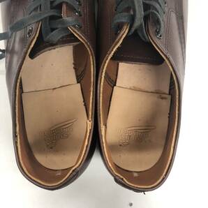 272-AR88) REDWING BECKMAN OXFORD ANTIQUE CIGAR FEATHERSTONE レッドウィング ベックマン オックスフォード ブラウン USA 10 28cmの画像7