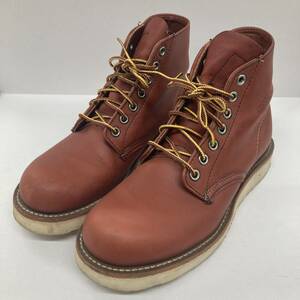 272-AR97) RED WING SHOES 6 INCH CLASSIC ROUND Red Wing 6 дюймовый Classic раунд 8166 23cm ботинки american 