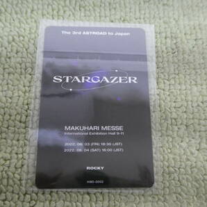 028-W96) 未開封品 ASTRO 2022 JAPAN CONCERT The 3rd ASTROAD to JAPAN STARGAZER Blu-ray 特典トレカ付き ラキ アストロ Hianの画像4