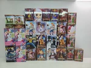 084-M43) 未開封品 ONE PIECE フィギュア まとめ売り ワンピース ハンコック ルフィ サンジ ウタ ナミ サボ ヤマト ロー キッド コアラ 等