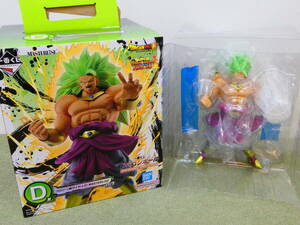 084-D28) 中古品 一番くじ ドラゴンボール SUPER DRAGONBALL HEROES 5th MISSION D賞 ブロリー(超サイヤ人3) MASTERLISE バンダイ