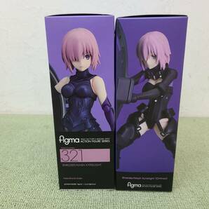 078-E33) 未開封品 figma Fate/Grand Order フィギュア 2点セット 321 502 シールダー/マシュ・キリエライト 国内正規品 フェイトの画像2