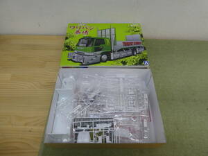 115-T38) not yet constructed goods value deco truck Vol.54 three generation walibasi..( increased ton Flat Body ) 1/32 scale plastic model Aoshima 