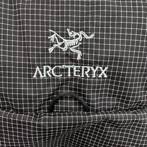 263-HK35)中古 ARC'TERYX アークテリクス Konseal 15 Backpack コンシール バックパック リュック かばん 15リットル チェック ブラック 黒の画像5