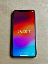 美中古 iPhone Xs Silver 64 GB SIMフリー_画像1