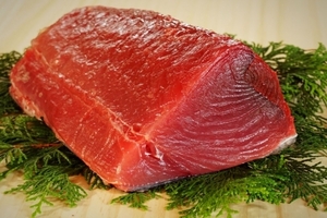  finest quality! domestic production raw yellowfin tuna 300g+ extra ( raw ) free shipping 