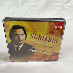 クラシック CD Scriabin: Symphony no 1, 2, 3, Promethee, etc / Muti, et al リッカルド・ムーティ 管: B3 [0] P