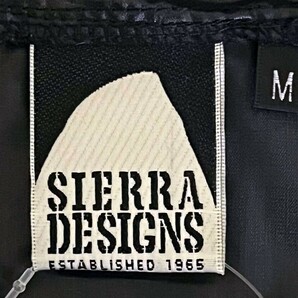 ◆新品◆ SIERRADESIGNS シエラデザイン 撥水加工!! ウインドブレーカー マウンテンパーカー サマージャケット ブラック メンズ Mサイズの画像4