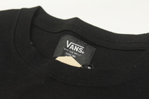 ◆新品◆ 定価5280円!! VANS ヴァンズ Ｔシャツ 金プリント 半袖 黒 ブラック Mサイズ 丸首 クルーネック カットソー_画像3