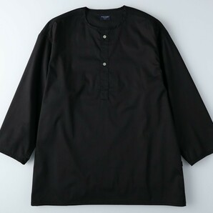 ◆新品◆ 定価3850円!! BACKNUMBER バックナンバー 麻混!! 吸水速乾仕様!! スリーピングシャツ リネンシャツ 黒 ブラック メンズ Mサイズの画像5