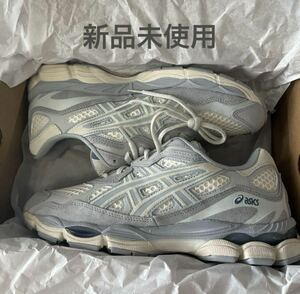 ASICS GEL-NYC 27cm Ivory/mid grey アシックス