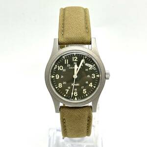 HAMILTON ハミルトン 9415A Khaki カーキ 手巻 3針 ノンデイト プラスチック風防 ヴィンテージ 訳アリ