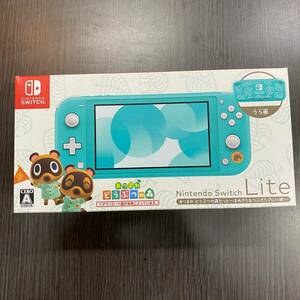  unused goods Nintendo switch light Nintendo Switch Lite Gather! Animal Crossing set ....&....aro is pattern /1065