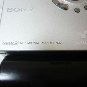 [送料無料] ■ SONY ソニー WALKMAN MZ-N920 MD ■の画像3