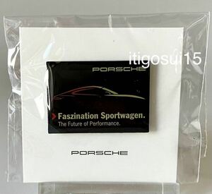 ◆★【未使用】ポルシェ PORSCHE★ピンバッジ ミュージアム 博物館 四角