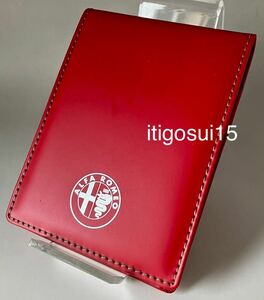 ◆★【未使用】アルファロメオ ALFA ROMEO★メモパッド メモ帳 ロディア RHODIA 赤 レッド