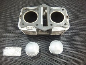  Kawasaki Z400 K4 STD cylinder piston ( old car out of print 6 speed twin Z400 custom Z400B Z400LTD Z400T FX