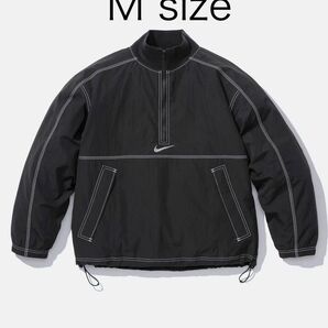 Supreme NIKE ripstop pullover black M