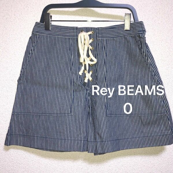 Rey BEAMS ヒッコリー ショートパンツ