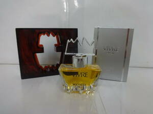 KOR15 中古 香水 MOLYNEUX モリニュー VIVRE ヴィーヴ パルファム 6.5ml