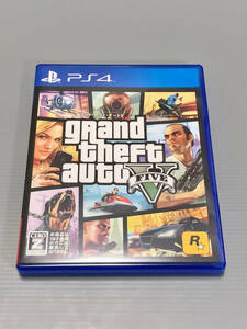 【美品・動作確認済】PS4 グランド・セフト・オートV 地図付き [Grand Theft Auto V]