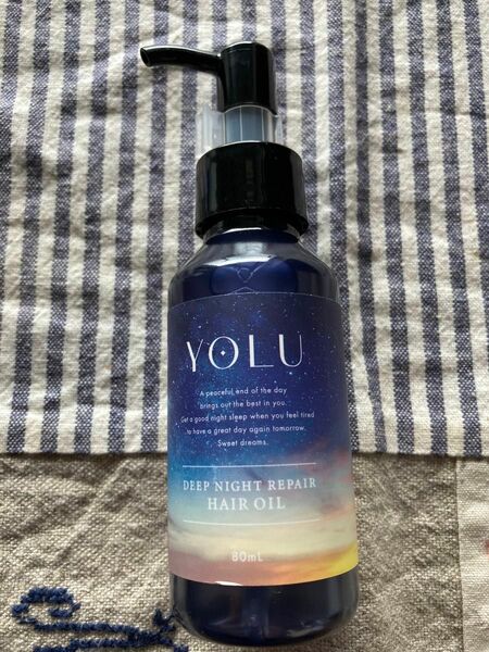 YOLU ヨル | ヘアオイル 【ディープナイトリペア】 80ml 夜間美容 洗い流さない