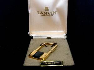 ◎№4842◎■美品■箱付き■ランバン【LANVIN】「南京錠・キーホルダー」【ゴールド】■♪