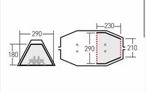 【2回のみ使用】ogawa オガワ ツインクレスタ　フルインナー　テント　campal キャンパル_画像2