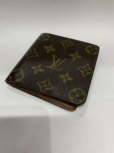 LOUIS VUITTON モノグラム 二つ折り財布 札入れ カード入れ 小銭入れ無し ルイヴィトン 財布 折り財布 