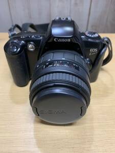 Canon EOS kiss フィルムカメラ キャノン 8108731 SIGMA zoom 35-80mm 1:4-5.6 φ52 本体のみ 動作未確認