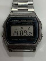 CASIO デジタル 腕時計 A158W クォーツ 稼働品 カシオ ALARM CHRONO _画像1
