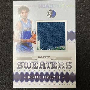 RC Dereck Lively II 2023-24 NBA Hoops Rookie Sweaters NBAカードの画像1